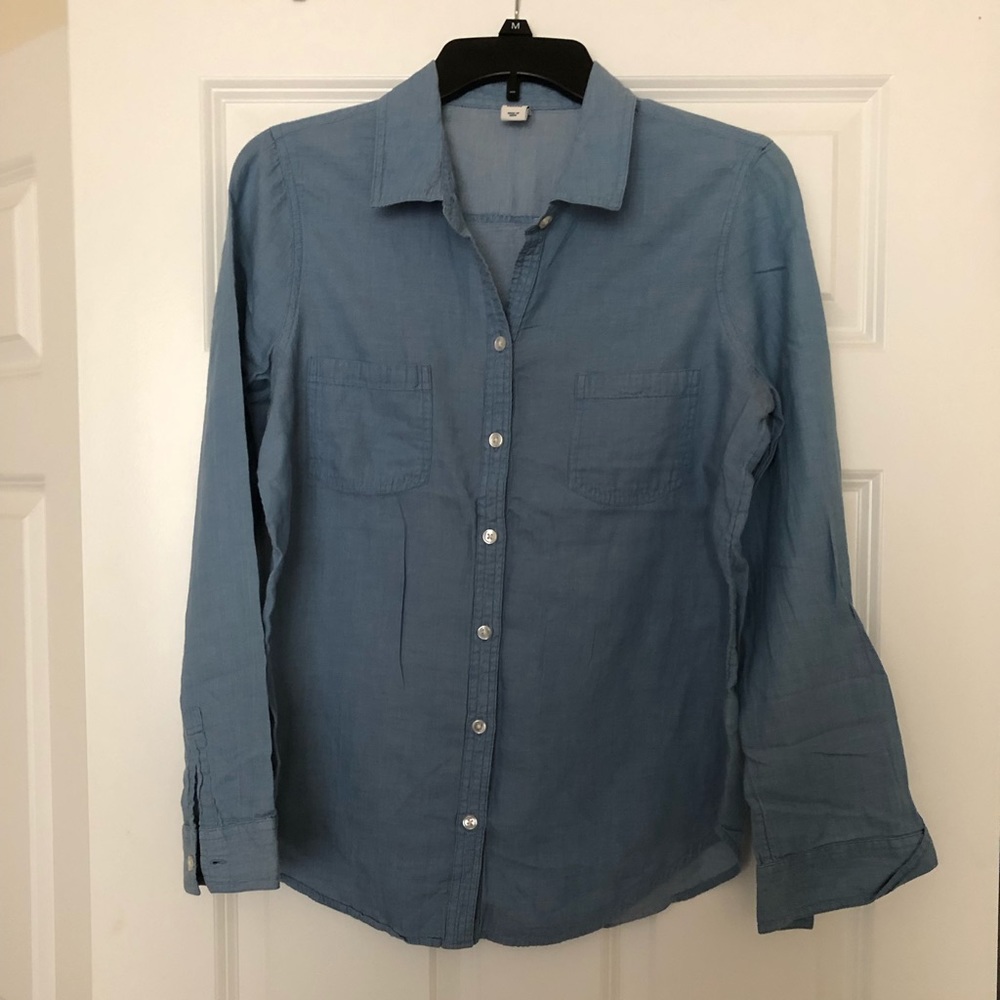 Chambray button down